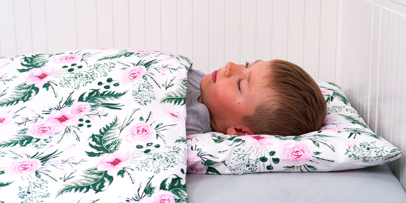 Pościel 100x160 cm 100% bawełna ogród różany